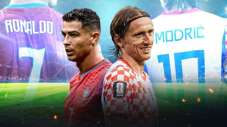 Ronaldo hoặc Modric sẽ đá trận cuối cùng ở World Cup vào sáng mai