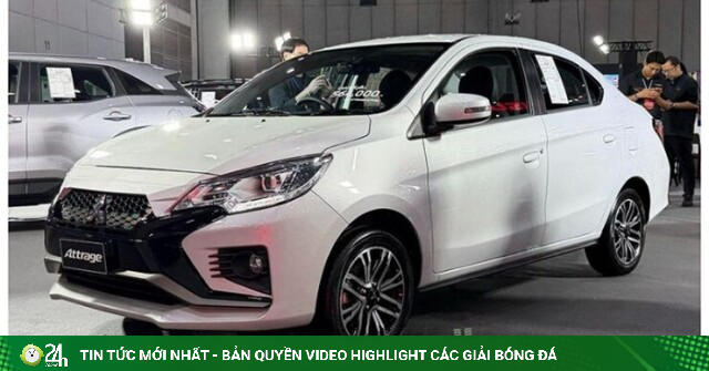 Mitsubishi Attrage có bản nâng cấp mới tại Đông Nam Á