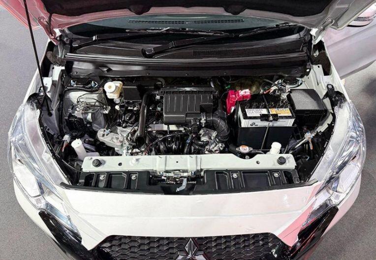 Mitsubishi nhiều khả năng vẫn sử dụng động cơ xăng I3, dung tích 1.2L quen thuộc, cho khoảng 78-79 mã lực.
