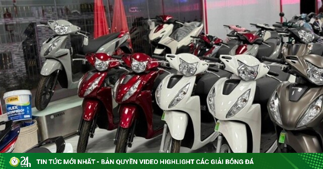 Honda tăng giá niêm yết hàng loạt xe máy xăng