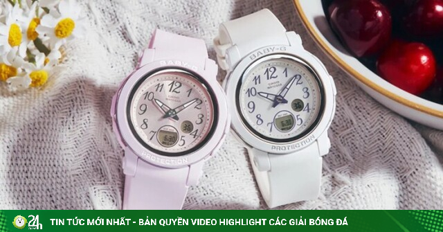 Casio làm mới dòng Baby-G với hai phiên bản màu pastel, giá dễ tiếp cận