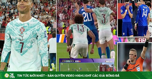 Tranh cãi VAR phút 90+13: Croatia mất bàn gỡ hòa, Bồ Đào Nha thắng nghẹt thở