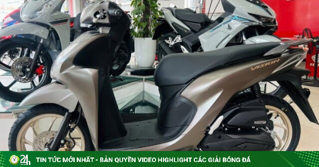 Giá Honda Vision mới nhất đầu tháng 7/2026, đồng loạt giảm giá