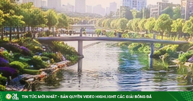 Sông Tô Lịch thay đổi ra sao trong quy hoạch Hà Nội tầm nhìn 100 năm?