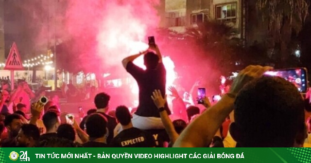Cổ động viên Ai Cập bùng nổ khi đội nhà lọt vào vòng 1/8 tại World Cup 2026