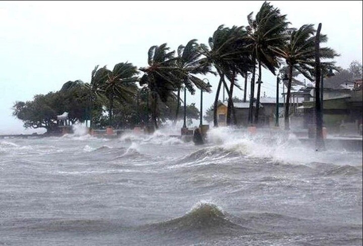 Bão số 1 Maysak giật cấp 11 trên khu vực ven biển Quảng Ninh, biển động rất mạnh. (Ảnh minh họa)