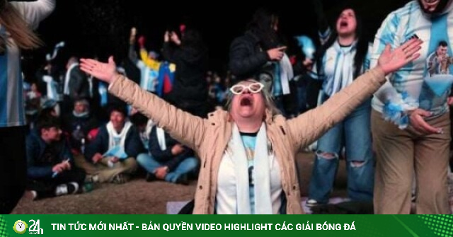 Chùm ảnh: CĐV Argentina lo âu rồi vỡ oà khi Messi và đồng đội thắng nghẹt thở Cape Verde