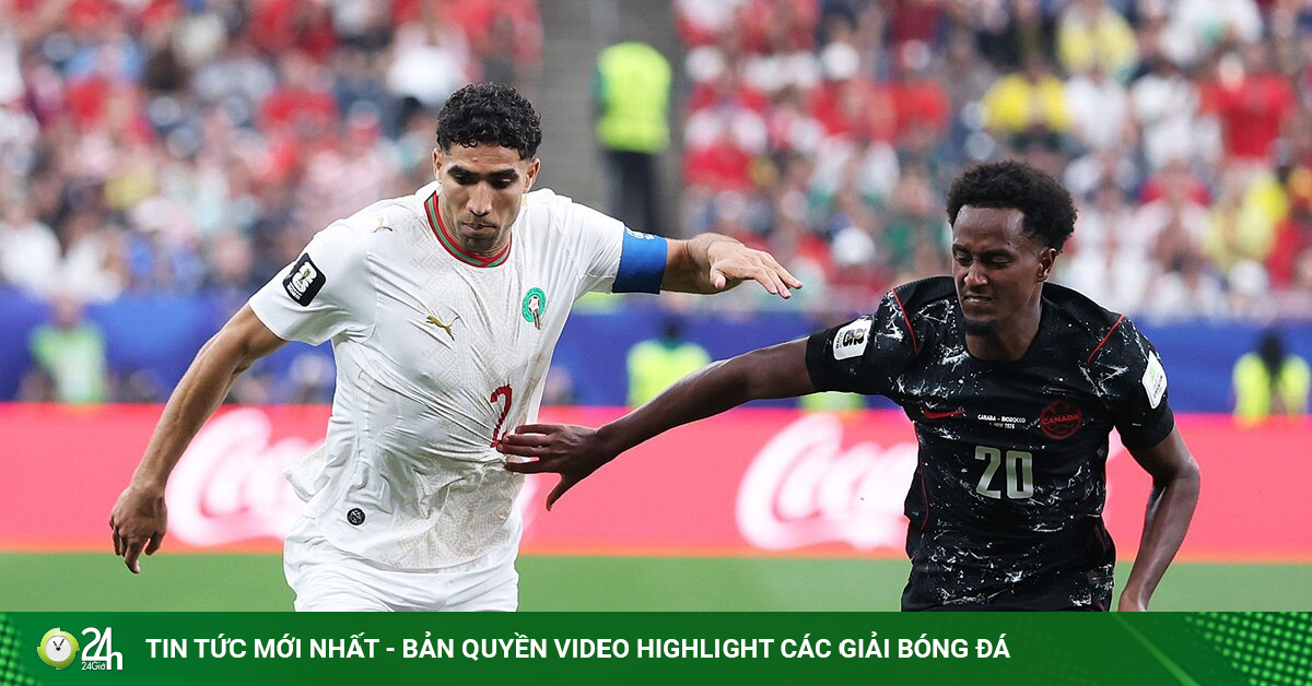 Video bóng đá Canada - Marocco: "Cơn mưa" thẻ phạt (World Cup)