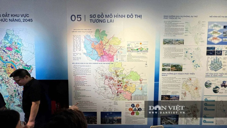 Toàn cảnh Hà Nội trong quy hoạch tầm nhìn 100 năm