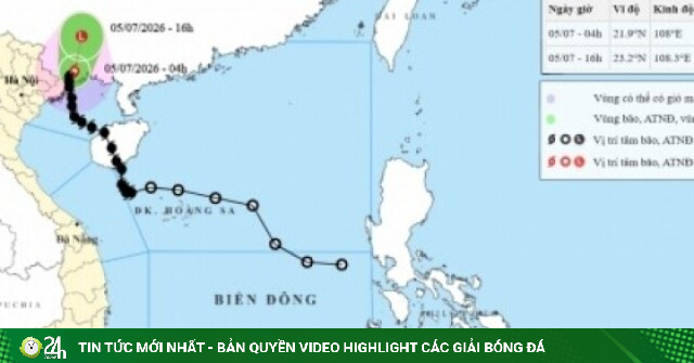 Bão số 1 suy yếu dần trên đất liền Trung Quốc, Quảng Ninh tiếp tục có mưa rất to