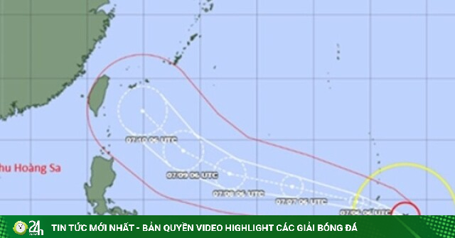 Siêu bão Bavi mạnh cấp 17: Có thể gây gió mạnh khắp Biển Đông cuối tuần tới