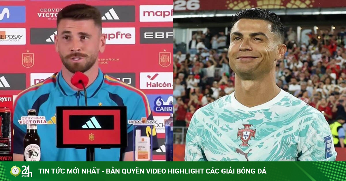 Thủ môn Tây Ban Nha trước đại chiến Bồ Đào Nha: "Ronaldo không còn như 6-7 năm trước"