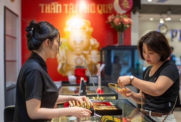 Giá vàng hôm nay hồi phục nhẹ. (Ảnh: Minh Đức).