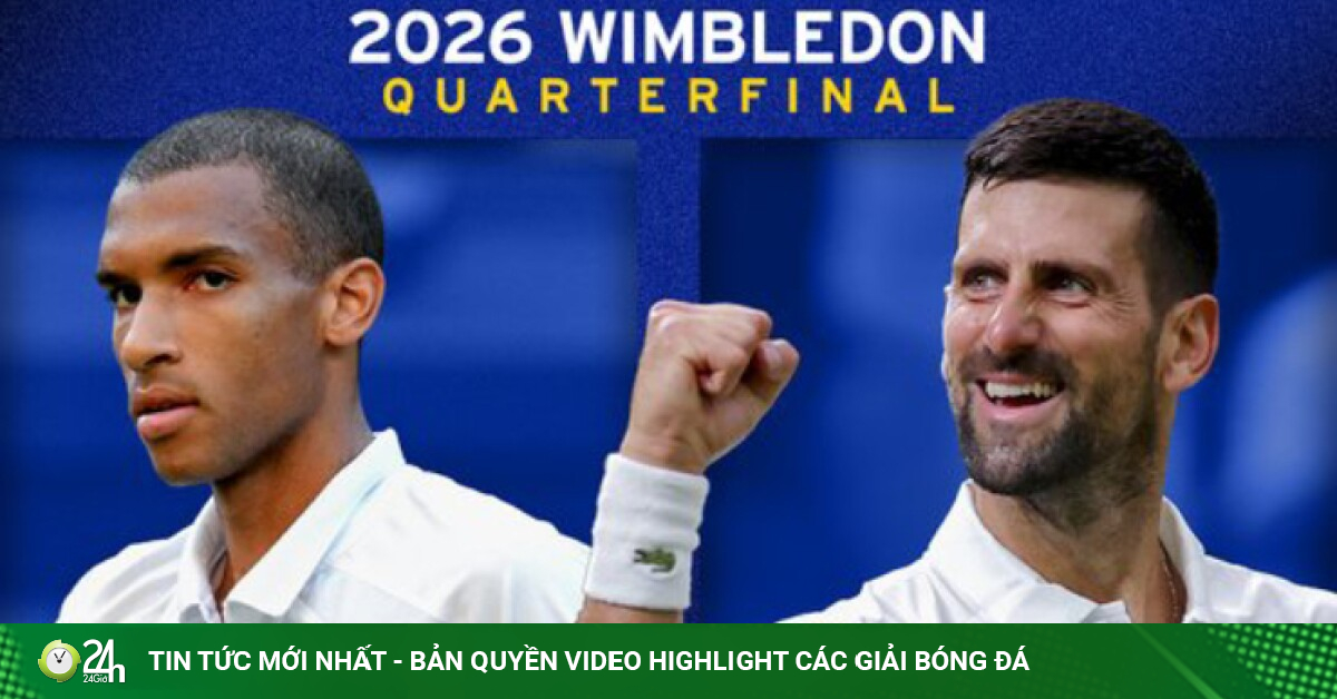 Tennis đỉnh cao Wimbledon: Djokovic đấu số 4 thế giới, Sinner gặp "kẻ hung hăng"