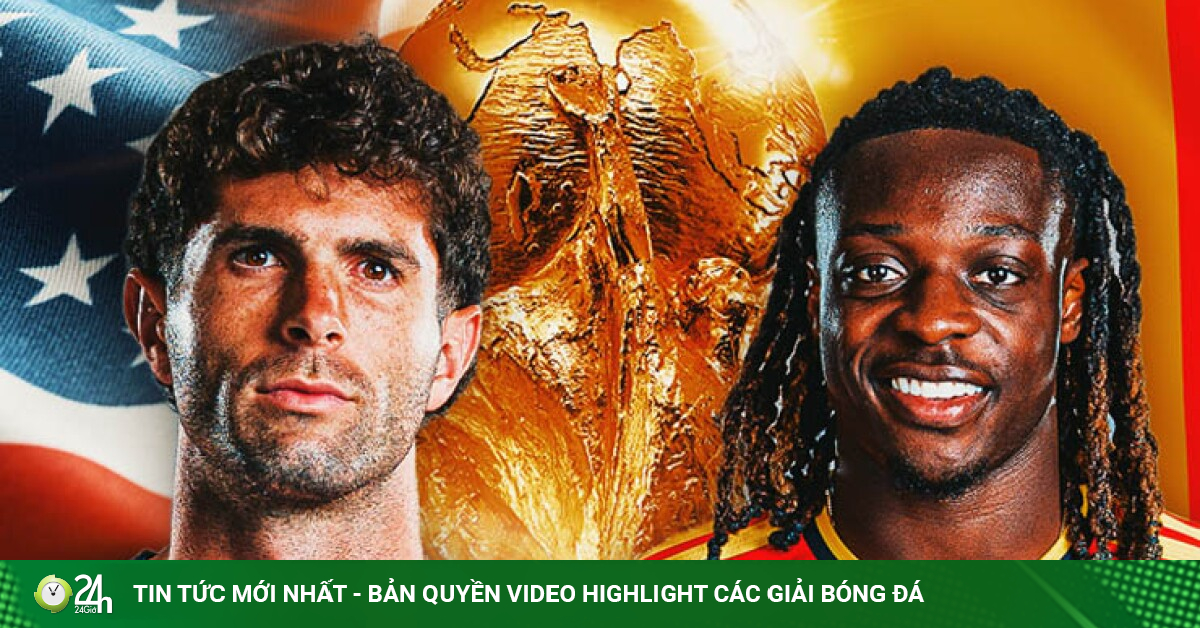 Trực tiếp bóng đá Mỹ - Bỉ: Chờ bất ngờ lớn xuất hiện (World Cup)
