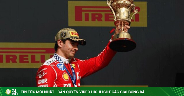 Đua xe F1, British GP: Leclerc giành chiến thắng, Antonelli nhận cái kết đắng