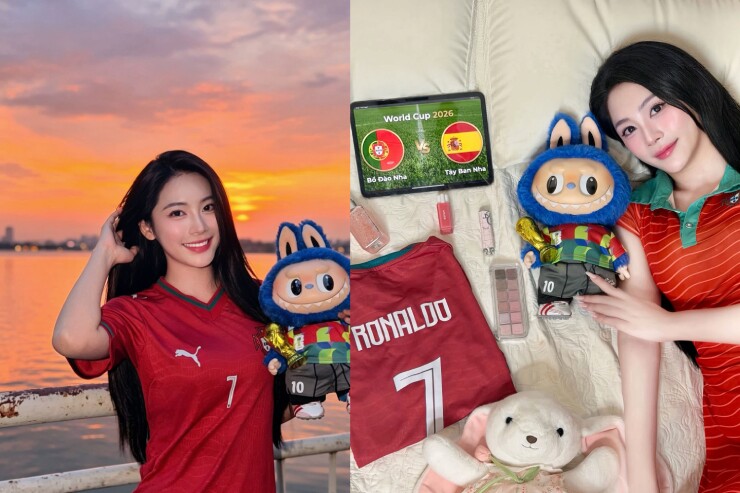 Người đẹp Nông Thị Hằng là "fan cứng" của Ronaldo