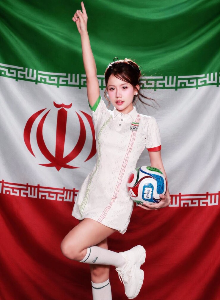 "Nữ thần phòng gym" sở hữu vẻ đẹp ngọt ngào, làn da "phát sáng" ở Nóng cùng World Cup - 4