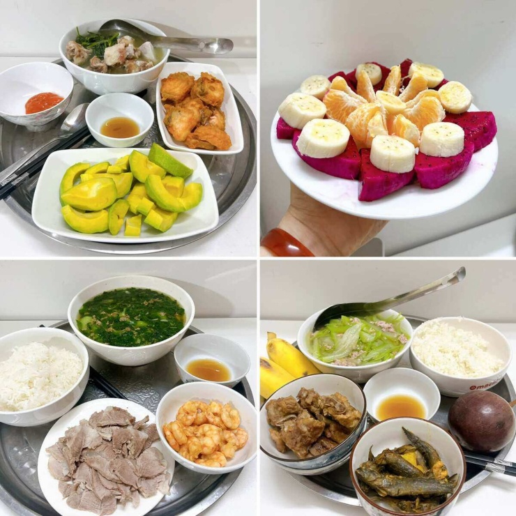 Mâm cơm cữ bố chồng nấu cho con dâu - 9
