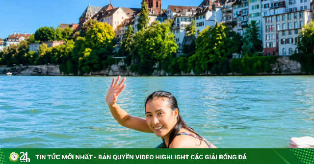 Nàng dâu Việt giải thích hiểu lầm về cảnh 'bơi sông về nhà' ở Thụy Sĩ