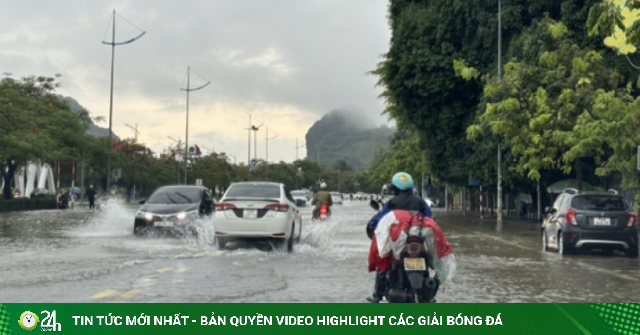 Điểm danh những khu vực là vùng mưa lớn nhất hôm nay trong đợt mưa to ở miền Bắc