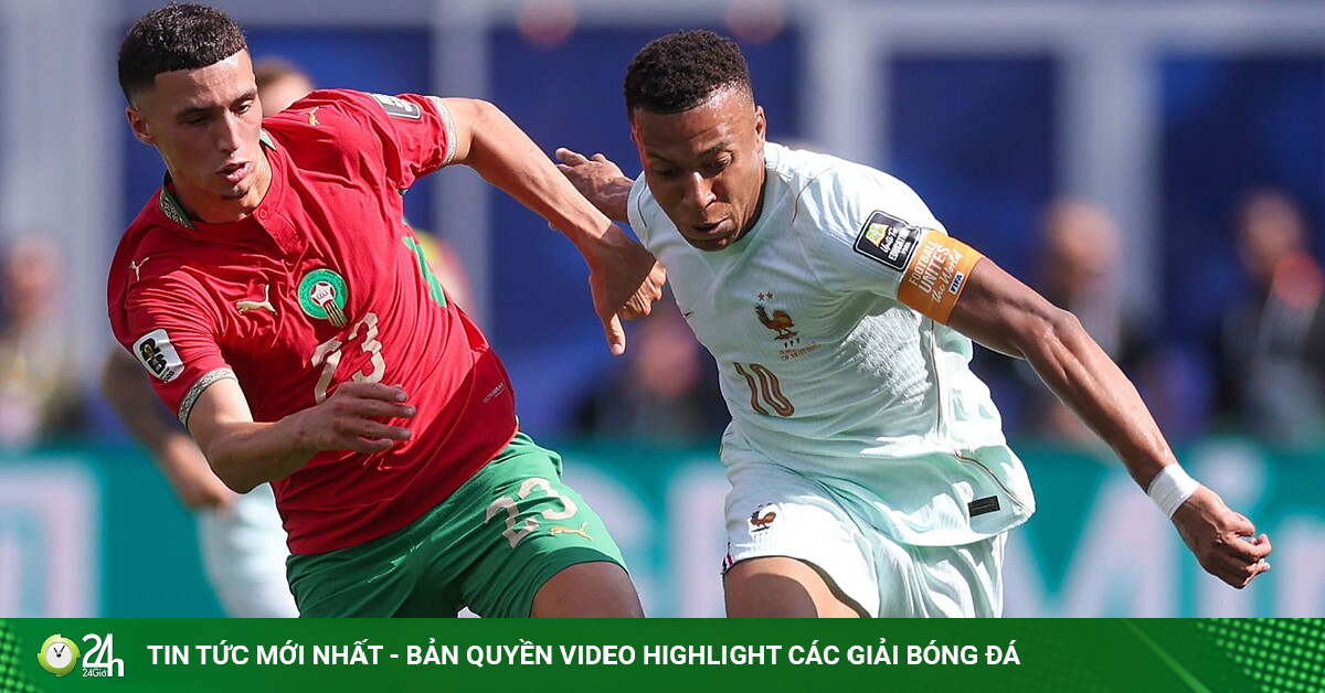 Video bóng đá Pháp - Morocco: Mbappe - Dembele tỏa sáng, 6 phút bùng nổ (World Cup)