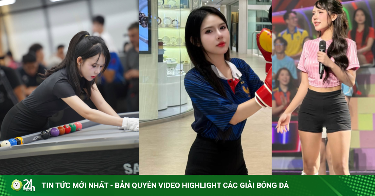 Nữ trọng tài bi-a Việt xinh như mộng, tuyên bố "Pháp không vô địch sẽ không lấy chồng"