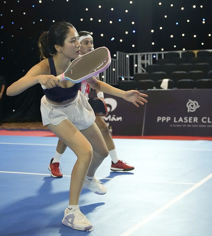 Người đẹp Thanh Trang lập cú đúp danh hiệu ở giải pickleball toàn sao - 4