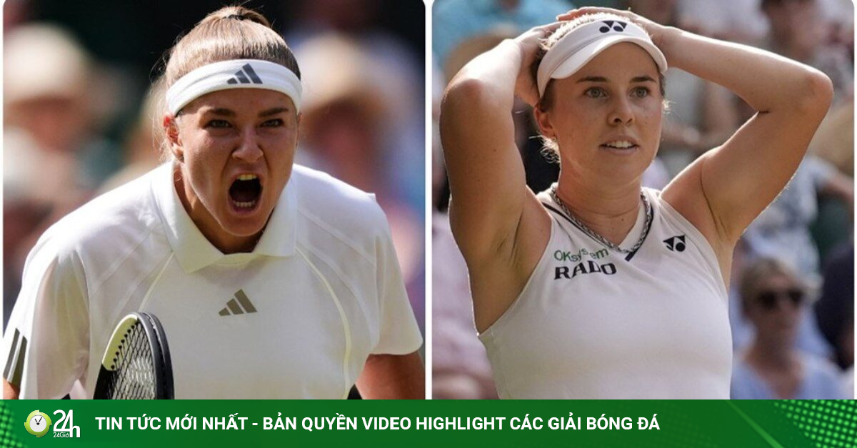 Video tennis Muchova - Noskova: Derby CH Séc hấp dẫn, 3 set đấu nghẹt thở (Chung kết Wimbledon)
