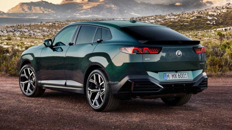 BMW X6 thế hệ mới lộ ảnh phác thảo mới - 2