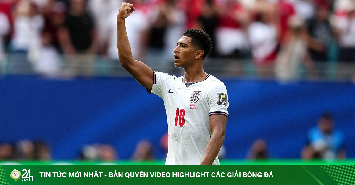 Bellingham sắm vai người hùng của ĐT Anh, sánh ngang "Vua bóng đá" Pele