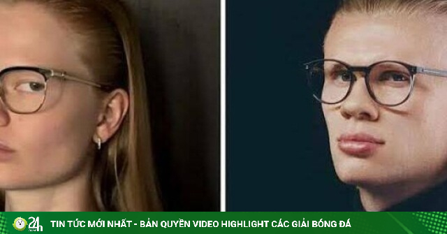 Mẫu nữ Nga nổi tiếng vì như 'bản sao' Erling Haaland