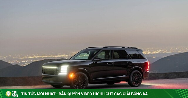 SUV đầu bảng Hyundai có thêm bản Black Ink cực ngầu