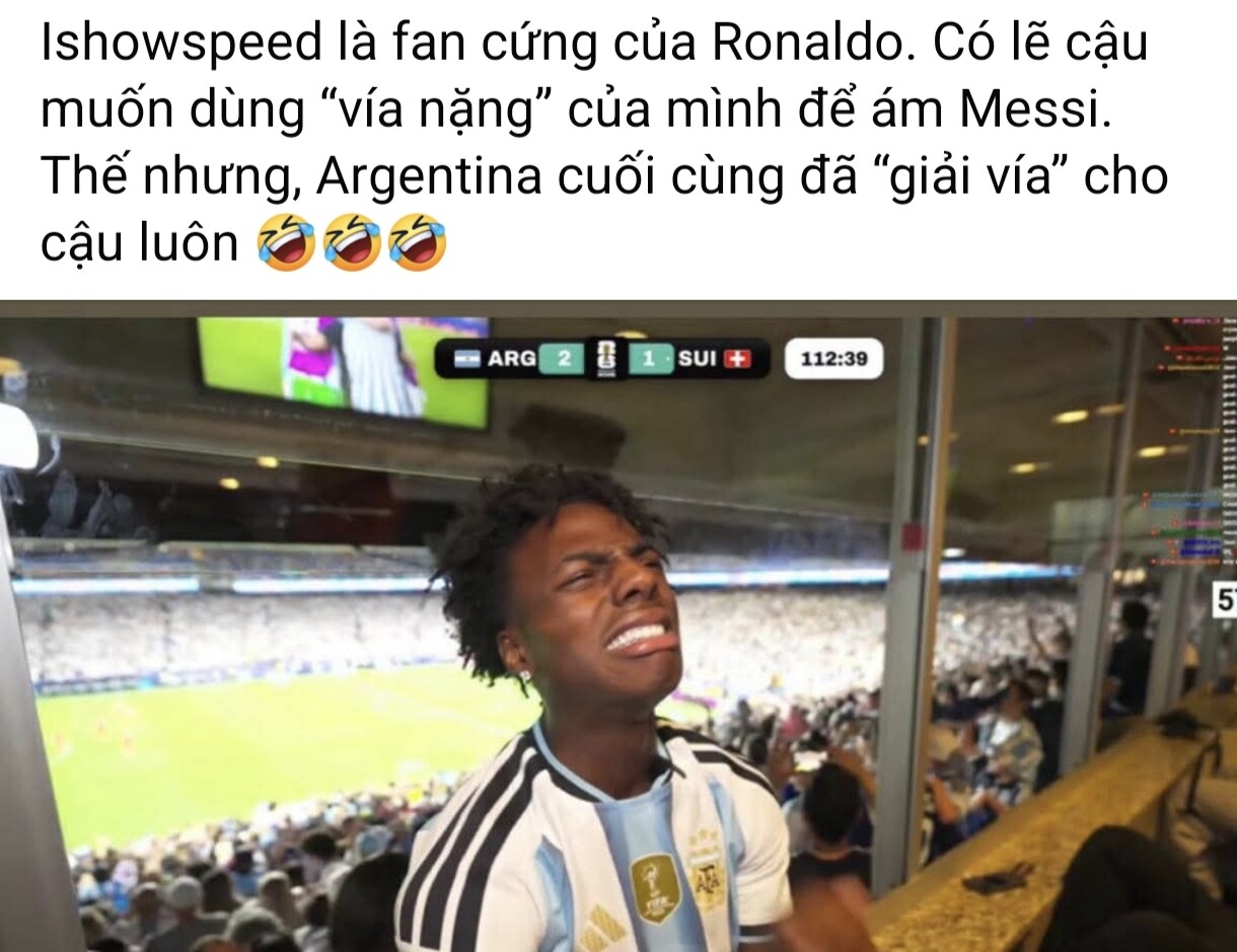 Argentina "nhả vía".