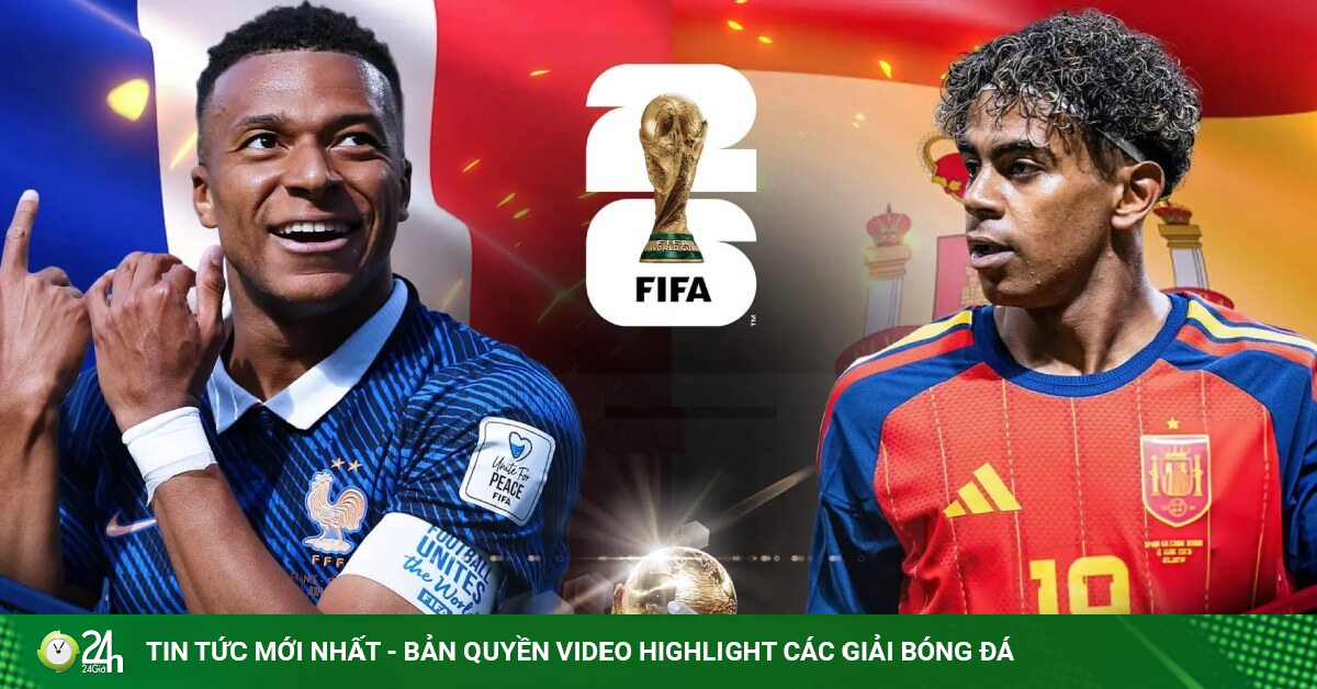 Nhận định bóng đá Pháp - Tây Ban Nha: Kinh điển Mbappe đấu Yamal lấy "vé vàng" (Bán kết World Cup)
