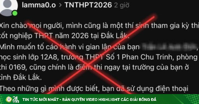 Sở GD-ĐT Đắk Lắk lên tiếng về thông tin thí sinh dùng AI khi thi tốt nghiệp THPT