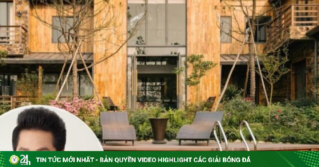 'Ông hoàng nhạc đỏ' Trọng Tấn gây ngỡ ngàng với mảnh vườn ở khu nghỉ dưỡng 4.000 m2
