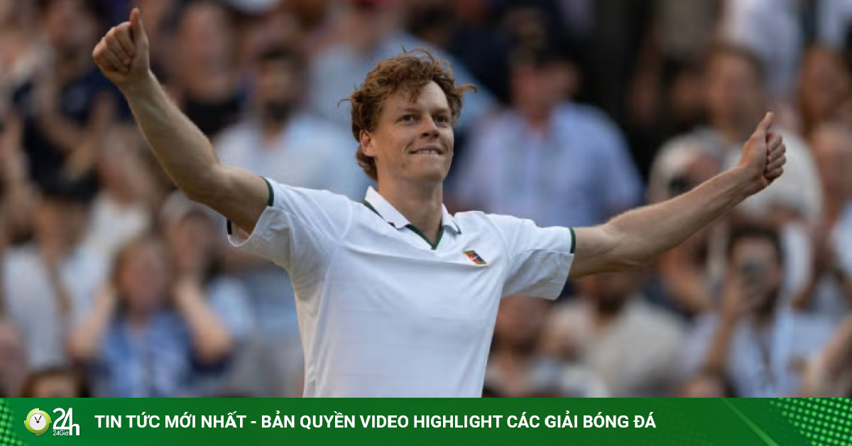Sinner vô địch Wimbledon "mất" 57 tỷ đồng, Zverez lập thành tích buồn như Federer