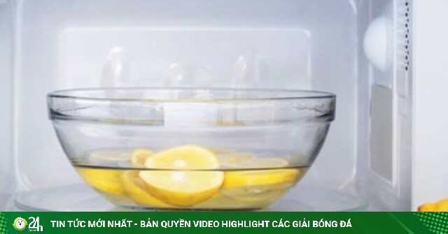 5 cách khử mùi thức ăn trong lò vi sóng bằng nguyên liệu có sẵn trong bếp