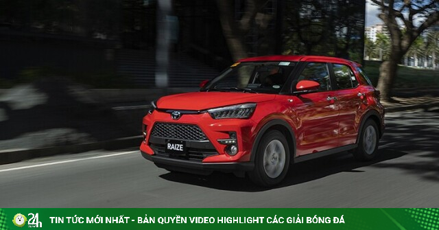 Giá xe Toyota Raize niêm yết và lăn bánh tháng 7/2026