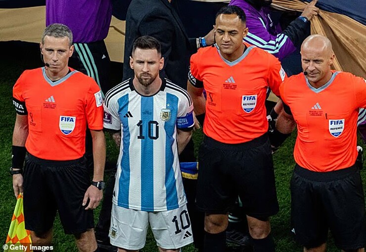 Ông Elfath cũng làm nhiệm vụ ở trận chung kết World Cup 2022 giữa Argentina và Pháp.