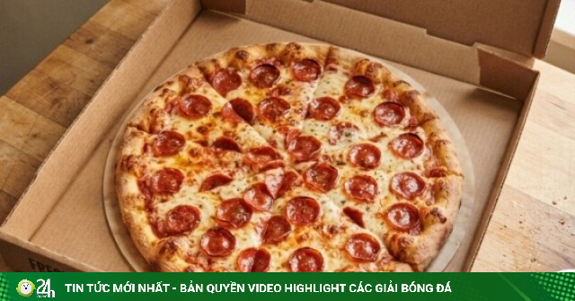 Bánh pizza hình tròn, sao lại đựng trong hộp vuông?