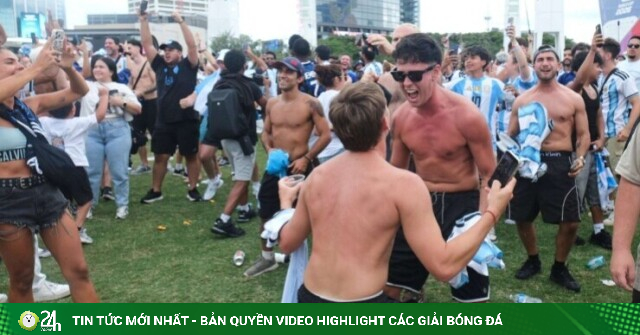 CĐV Anh và Argentina hỗn chiến sau bán kết World Cup 2026, cảnh sát vũ trang phải can thiệp