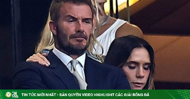 Becks chết lặng, được vợ con an ủi sau thất bại của tuyển Anh