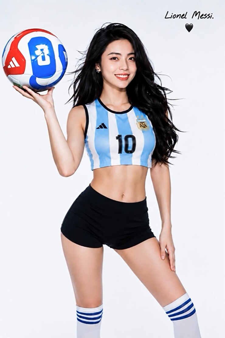 Người mẫu Mina dự đoán chính xác tỉ số trận bán kết