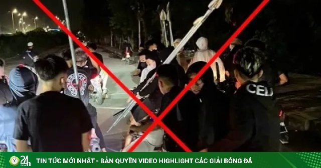 CATP Hà Nội ngăn chặn hàng chục thanh thiếu niên mang hung khí đi hỗn chiến trong đêm