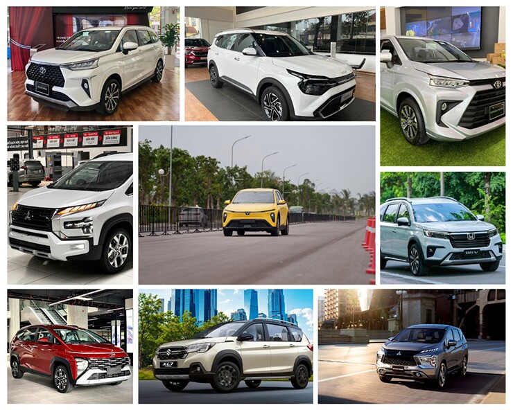 Làn sóng MPV 7 chỗ nhận sự quan tâm của khách hàng.