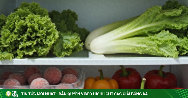 6 loại rau, củ không nên bảo quản trong tủ lạnh