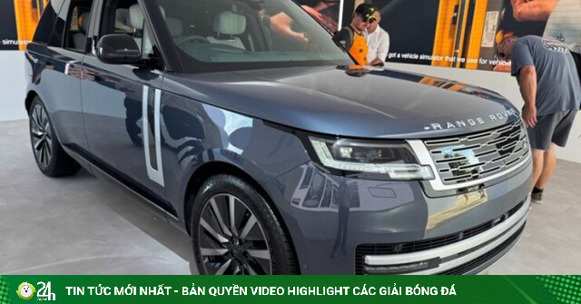 Range Rover phiên bản thuần điện lộ diện trước ngày ra mắt