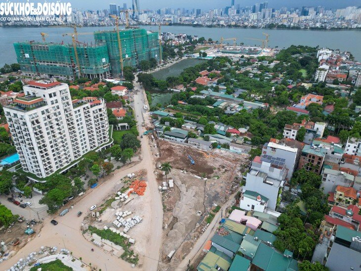 Lộ diện hình hài đường 90m giữa lòng Hồ Tây - 4
